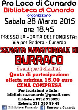 burraco 28 marzo
